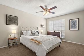 San Antonio apartment for rent - Bedroom, Bed, Chair, Interior Design, Bathroom, Closet