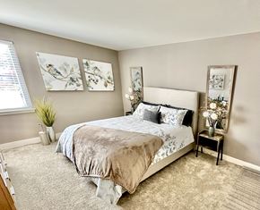 Virginia Beach apartment for rent - Bright and airy bedroom