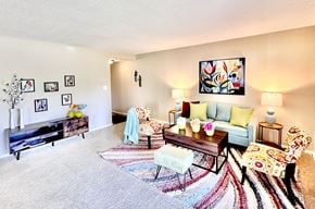 Virginia Beach apartment for rent - large open living room