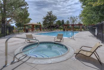 Year round hot tub and spa