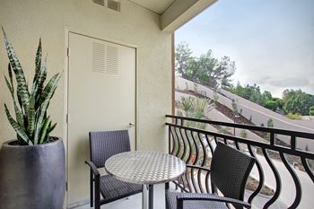 Private patios or balconies