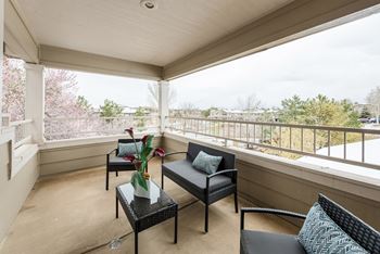 Balcony and patio