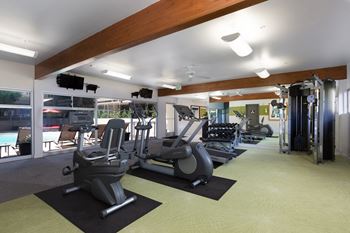 High-tech fitness center