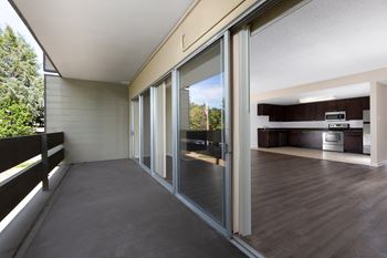 Kitchen designed with ample storage space