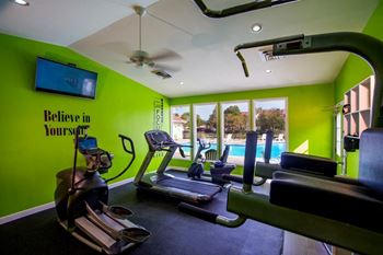 Private, resident-only fitness center
