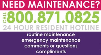 24 Hr emergency maintenance