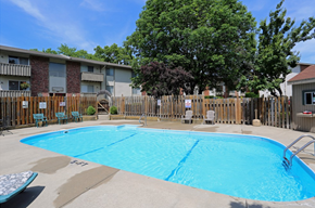 Liberty apartment for rent - our apartments have a resort style pool with a fenced in yard
