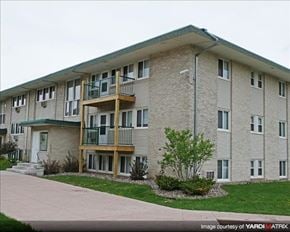 St. Paul apartment for rent - an apartment building with a sidewalk in front of it