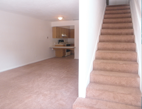 Gainesville townhouse for rent - split floor plan