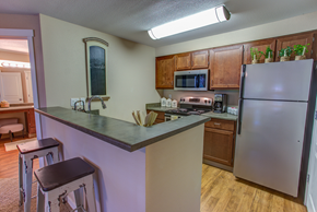 Tigard apartment for rent - Gourmet Kitchen at Commons at Avalon Park Apartments, Tigard, 97224