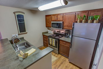 Fully furnished kitchen