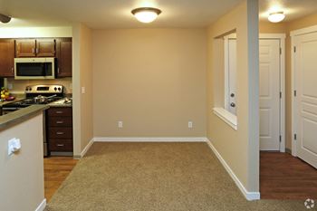 Dining and kitchen