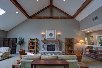 Fireplace lounge