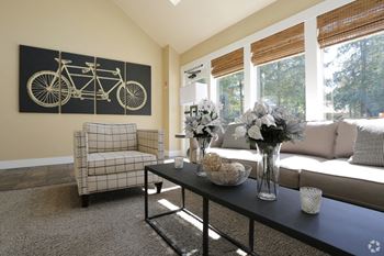 Couch and table