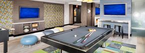Washington apartment for rent - Clubhouse with Pool Table and Foosball