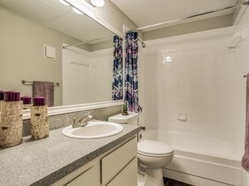 Bathroom with bathtub