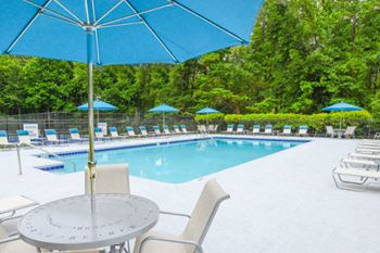 Resort-style swimming pool with wi-fi