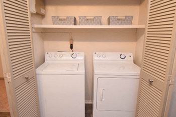 Washer and dryer connections