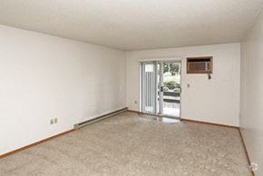 Morris apartment for rent - Living room with walk out patio