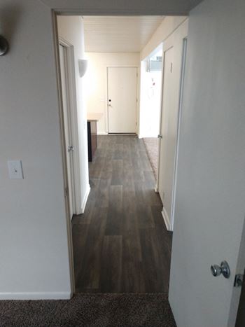 Wood-look laminate flooring