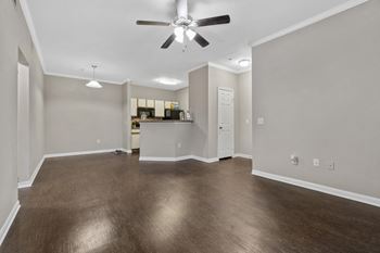 Premiere package includes: black appliance package, granite-style countertops, updated flooring, lighting & hardware,  two-tone designer paint & framed bathroom mirrors