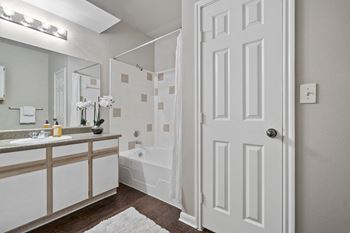Standard package includes: white appliance package, granite-style countertops & two-tone designer paint