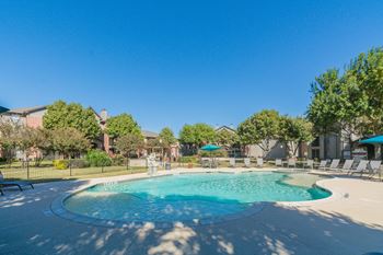 Designer lap pool and spa