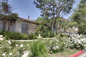 Los Angeles apartment for rent - a house with a garden in front of it