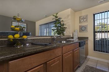 Granite countertops