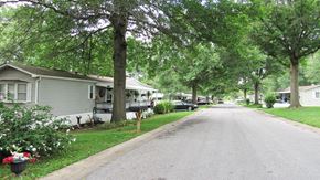 Dover apartment for rent - a street filled with houses on the side of a road