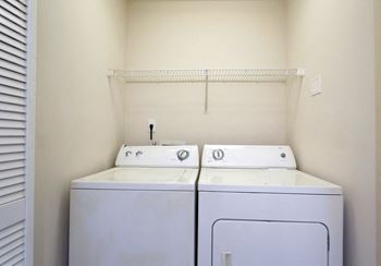 All electric washer and dryer