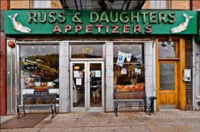 New York apartment for rent - Russ and Daughters- Lower east side staple