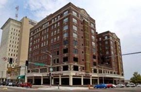 Topeka apartment for rent - a large building on the corner of a city street