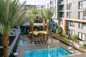 San Marcos apartment for rent - Outdoor Pool Area at Block C, San Marcos, CA,92078
