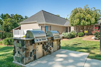 Picnic pavilion with grills
