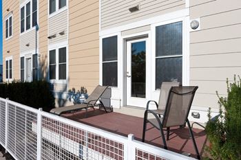 Sunny patios