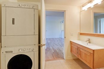 Washer and dryer
