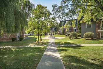 Beautiful walking paths