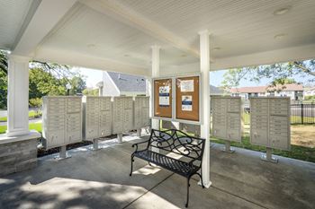 New mailbox pavilion
