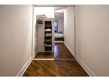 Large closet space