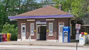 Dempster street purple line