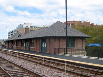 Main street train station