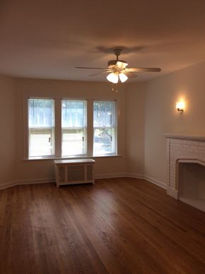 Evanston apartment for rent - living Room