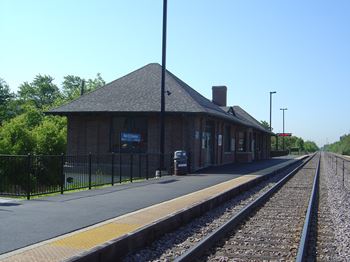 Main street train station