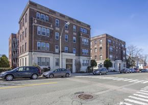 Somerville apartment for rent - the building where the apartment is located is on the corner of a street