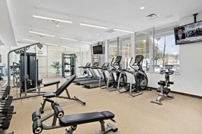Thousand Oaks apartment for rent - the gym is equipped with a variety of exercise equipment