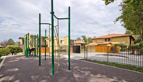 Thousand Oaks apartment for rent - a park with a playground and a fence