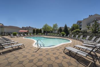 Sparkling pool