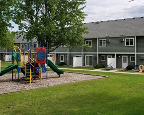 Albert Lea townhouse for rent - our apartments have a playground for kids to play