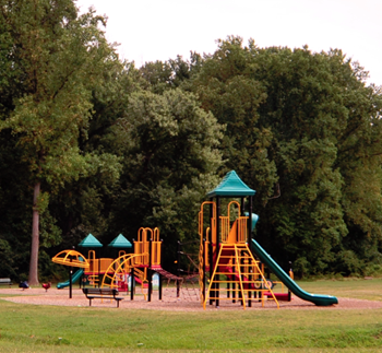 Ample and open play area